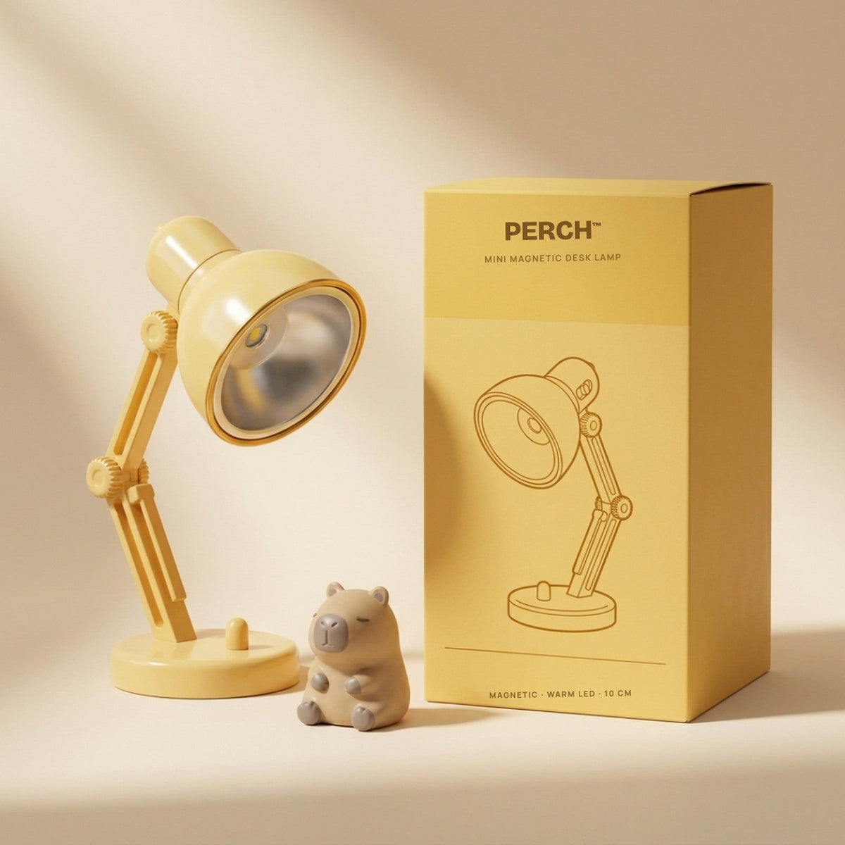PERCH mini magnetic desk lamp - assorted colours