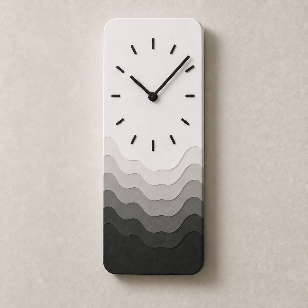 Tide Wall Clock — plain product — view 01