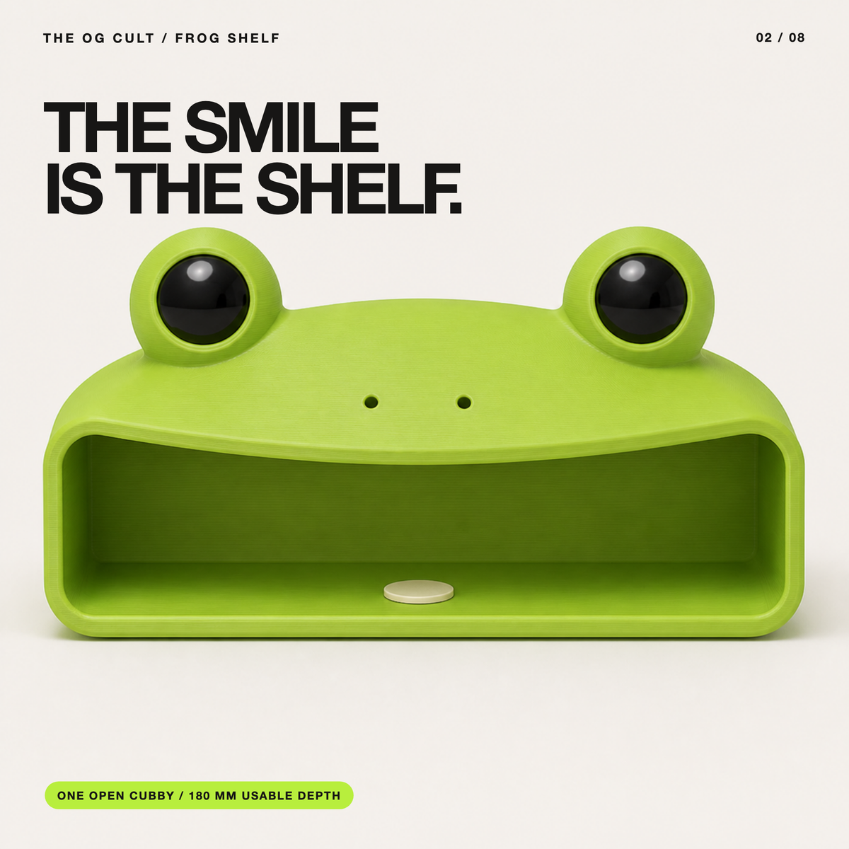 Small objects stay in sight.