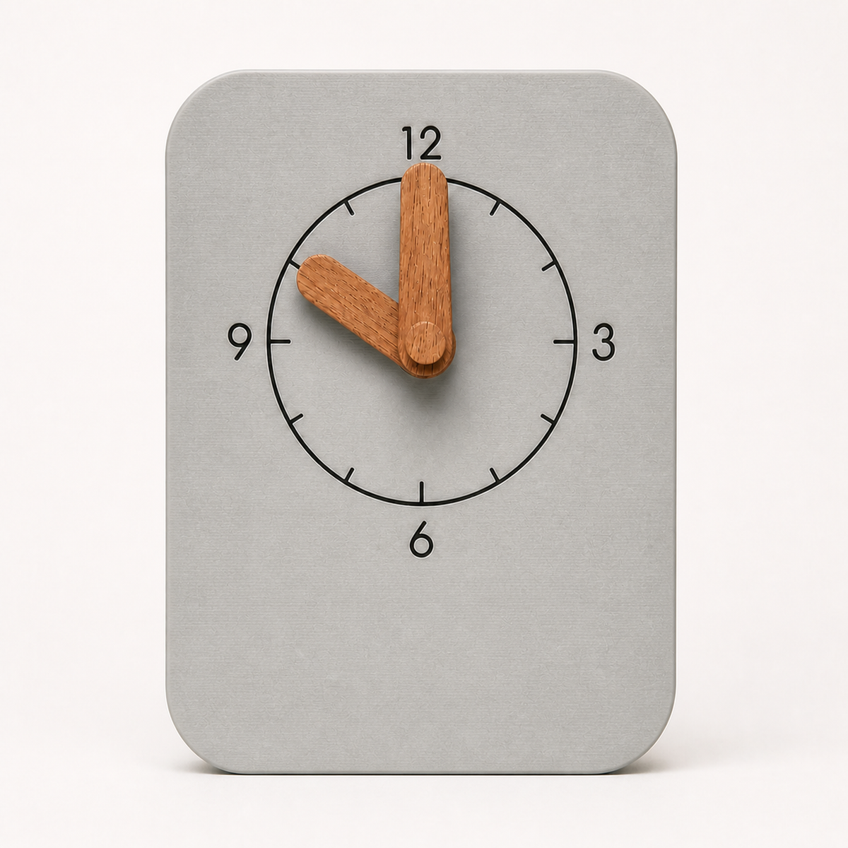 Mantel™ - Table Clock — plain product — view 02